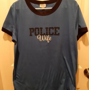 Lularoe Police Wife T-Shirt
